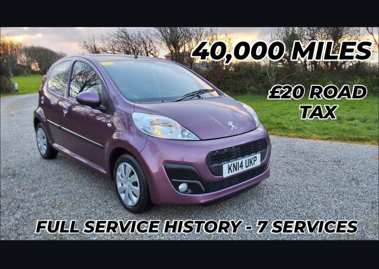 2014 Peugeot 107 1.0 Active 5dr HATCHBACK Petrol Manual