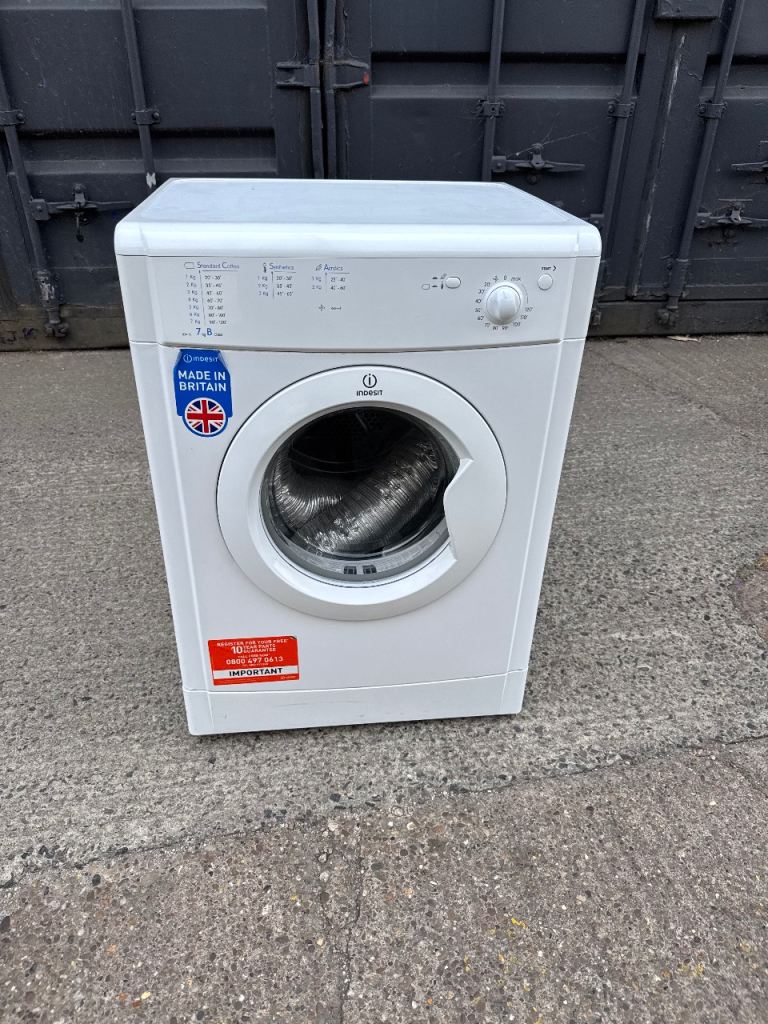 Indesit White Tumble Dryer – Good Condition