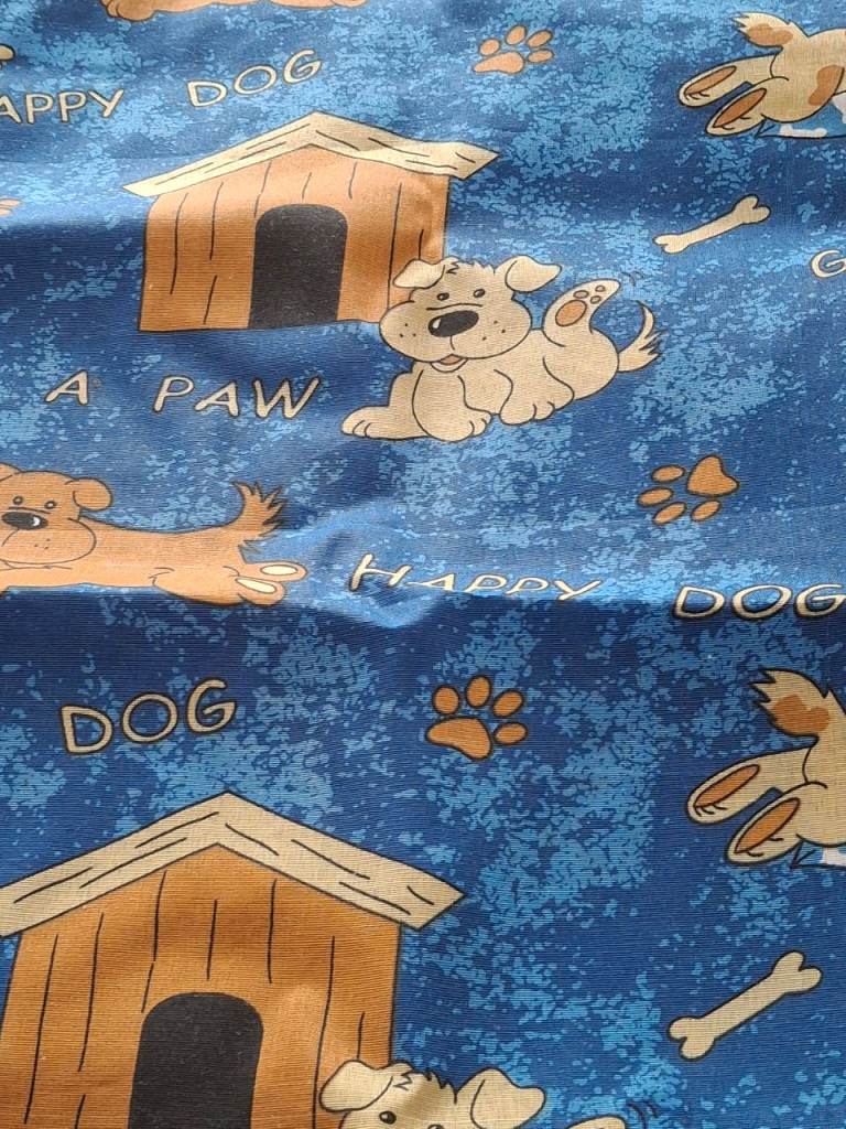 BRAND NEW AND UNUSED EXTRA LARGE 57"x38" BLUE DOG COVER