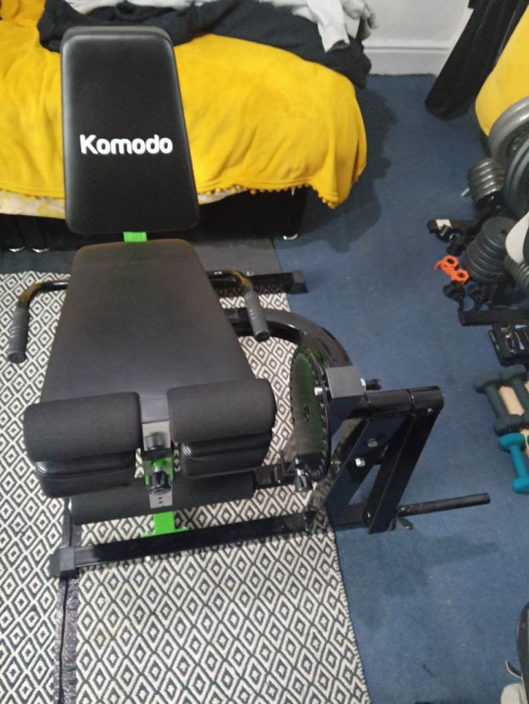 Complete Home Gym Setup – Power Racks, Barbells, Plates & Brand New Leg Extension Machine
