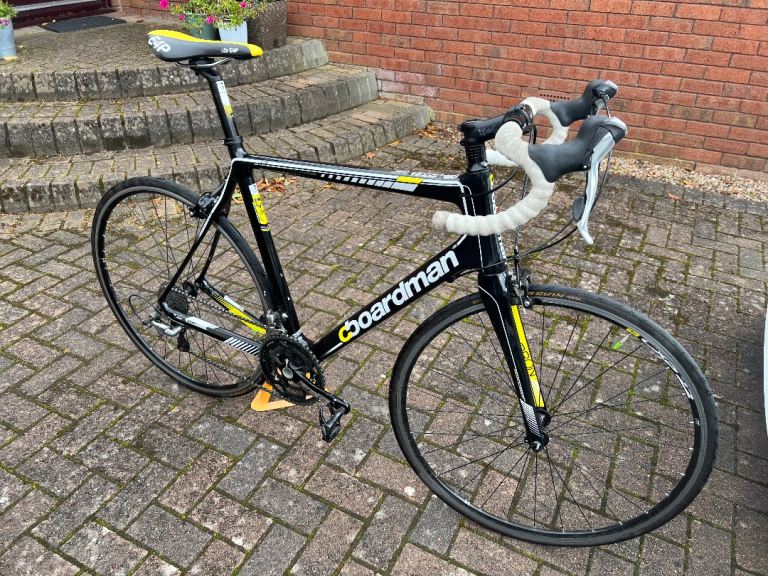 Boardman Team Carbon Road Bike Black Large Frame - Good Condition