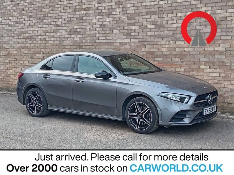 2022 Mercedes-Benz A-Class 1.3 A250e 15.6kWh AMG Line Edition (Executive) Saloon 4dr Petrol Plug-...