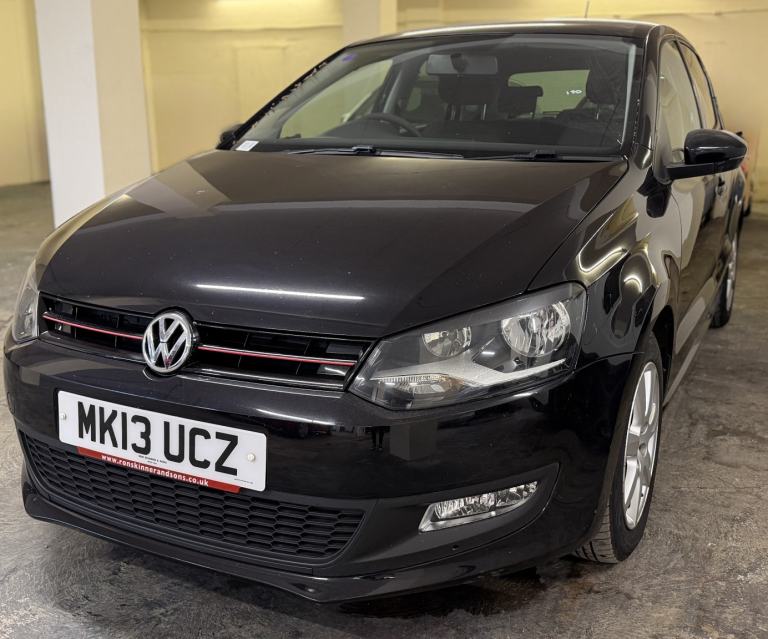 VOLKSWAGEN POLO 1.4 Match Black Manual Petrol 2013