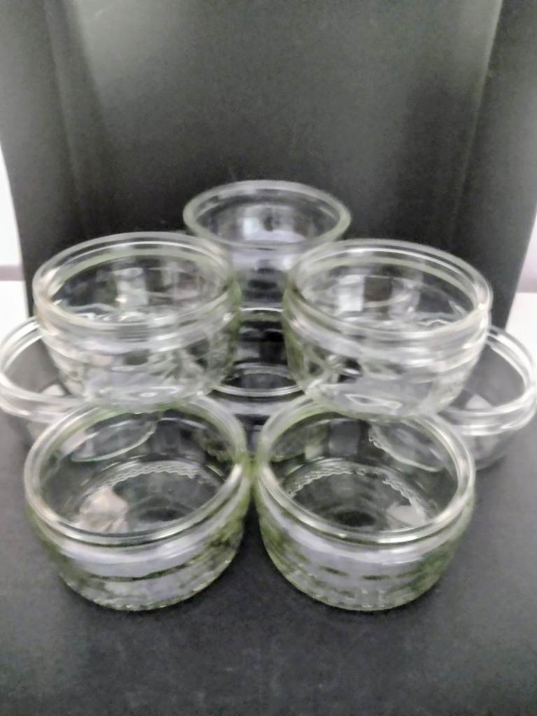11 Small Clear Glass Dishes, as Tea Light or Votif Candle Holders. All just £5 see photos/details!