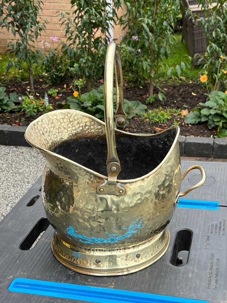 Brass Coal Scuttle
