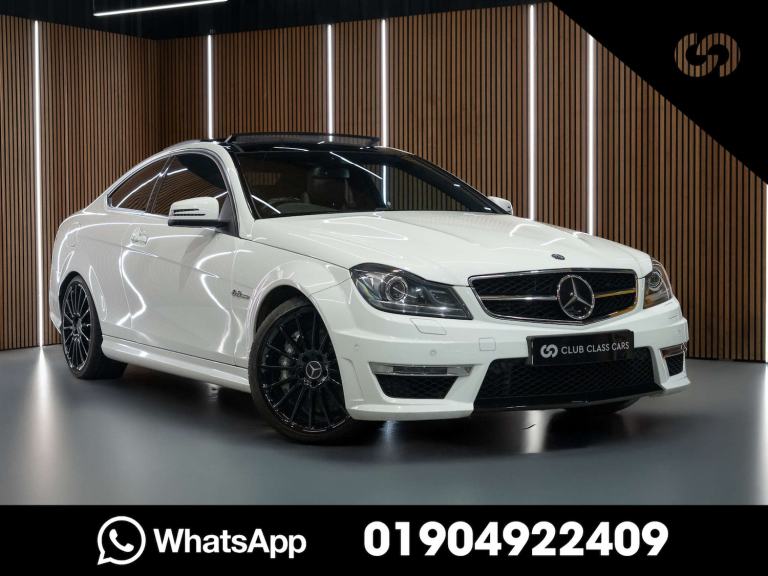 2014 Mercedes-Benz C Class 6.3 C63 V8 AMG Edition 125 Coupe 2dr Petrol SpdS MCT Euro 5 (457 ps) w...