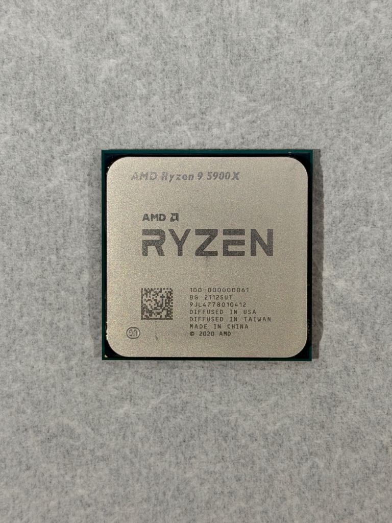 AMD Ryzen 9 5900X — 12 Core / 24 Thread AM4 CPU - Used