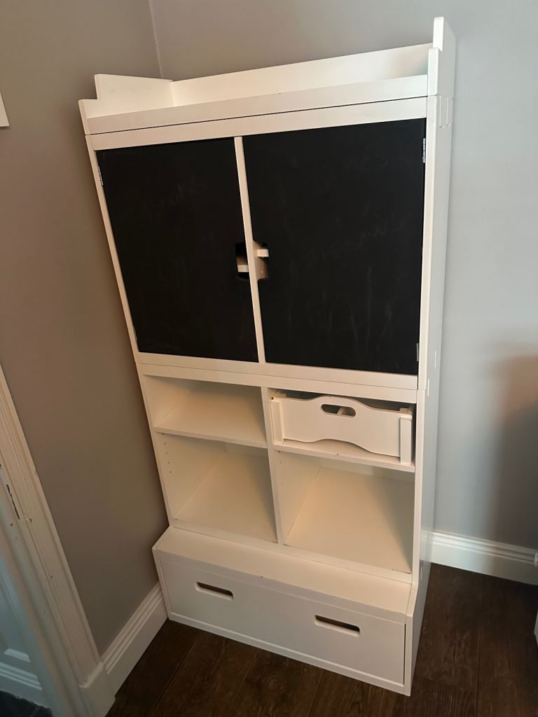 Great Little Trading Company - White toy storage unit  