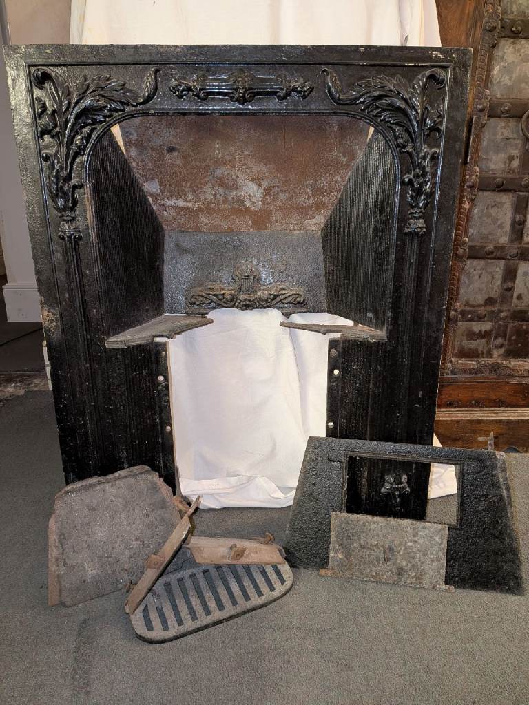 Cast Iron Victorian Fireplace