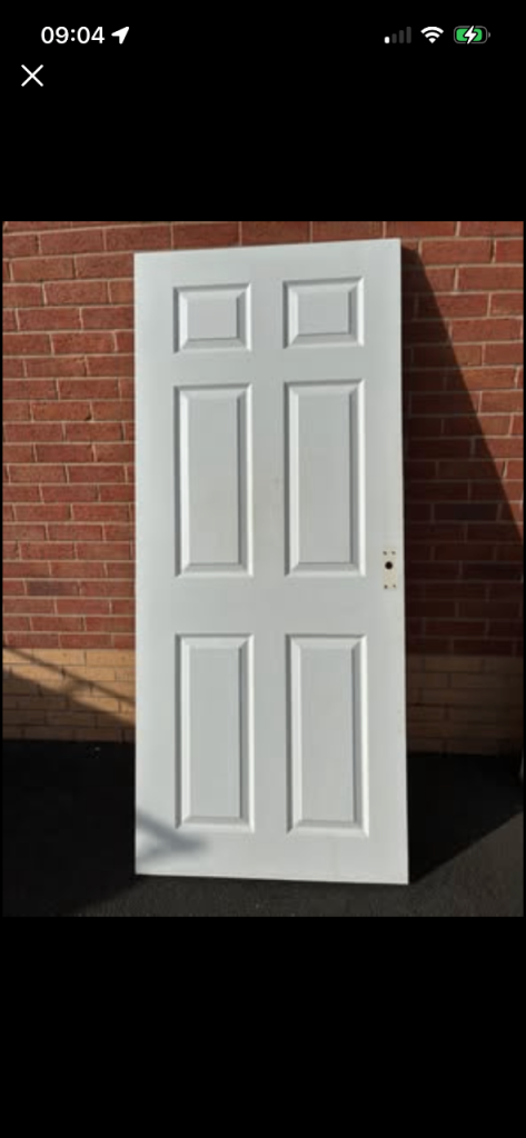 White Internal Door - Good Condition x 4