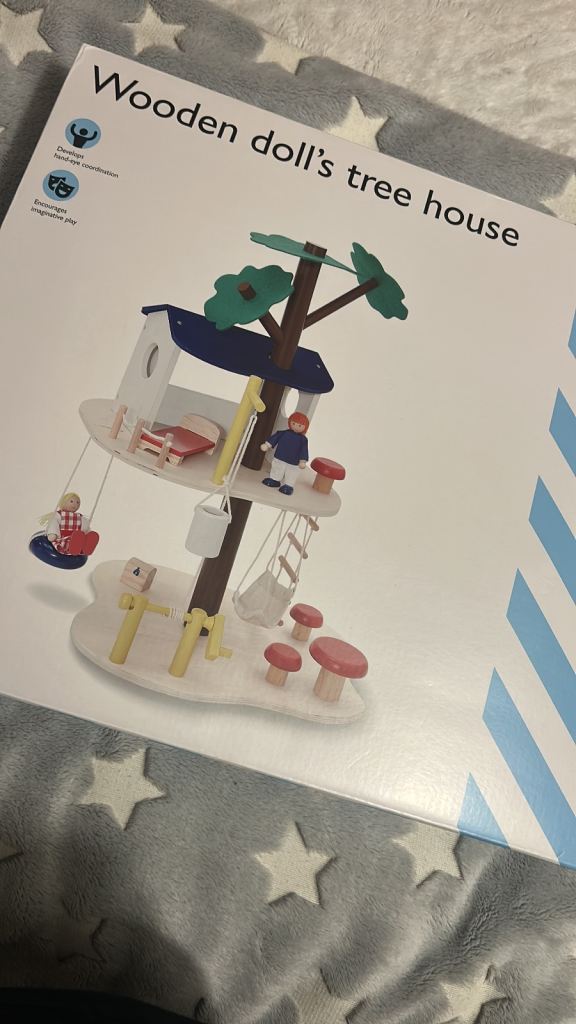 John Lewis wooden tree house