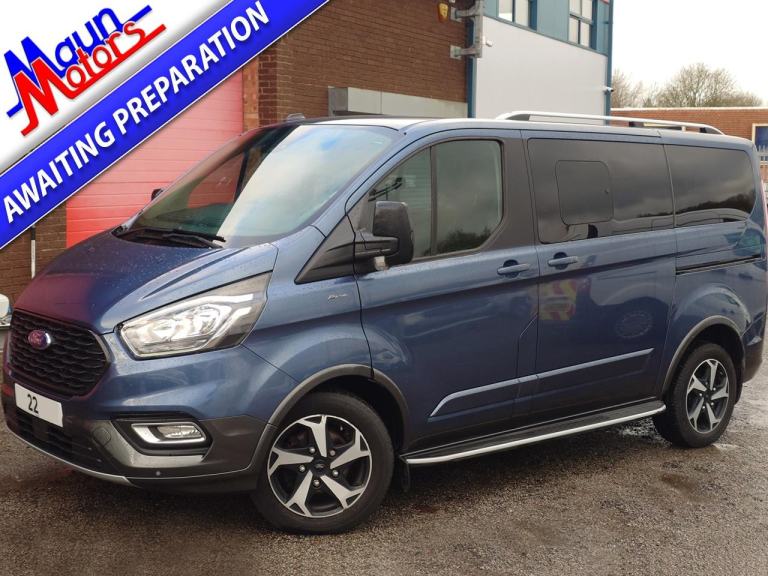 2022 Ford TOURNEO CUSTOM 320 EcoBlue 185PS 'Active', 8 Seat Luxury Minibus / MPV