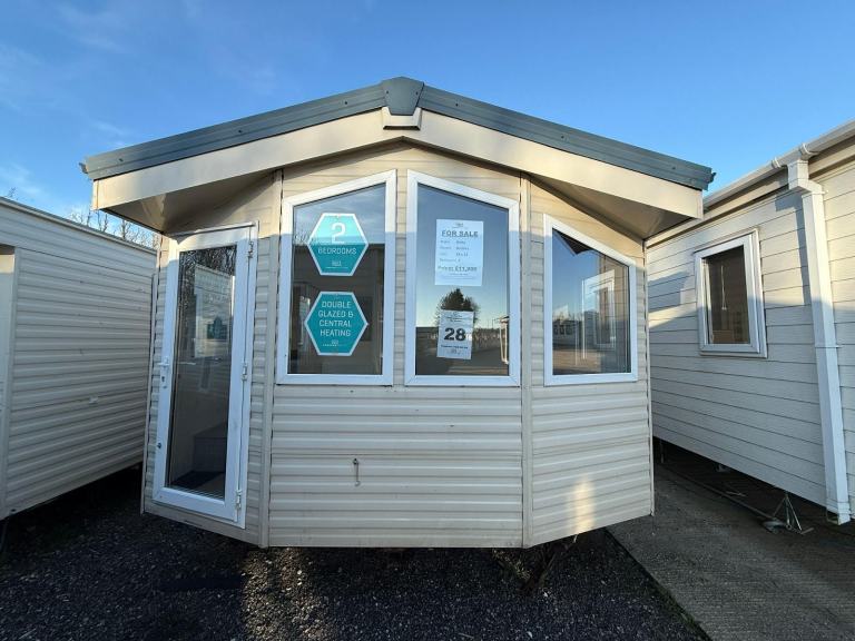 2 Bed 38x12 Static Caravan - DG, CH, New Carpet - Free Delivery up to 150 miles