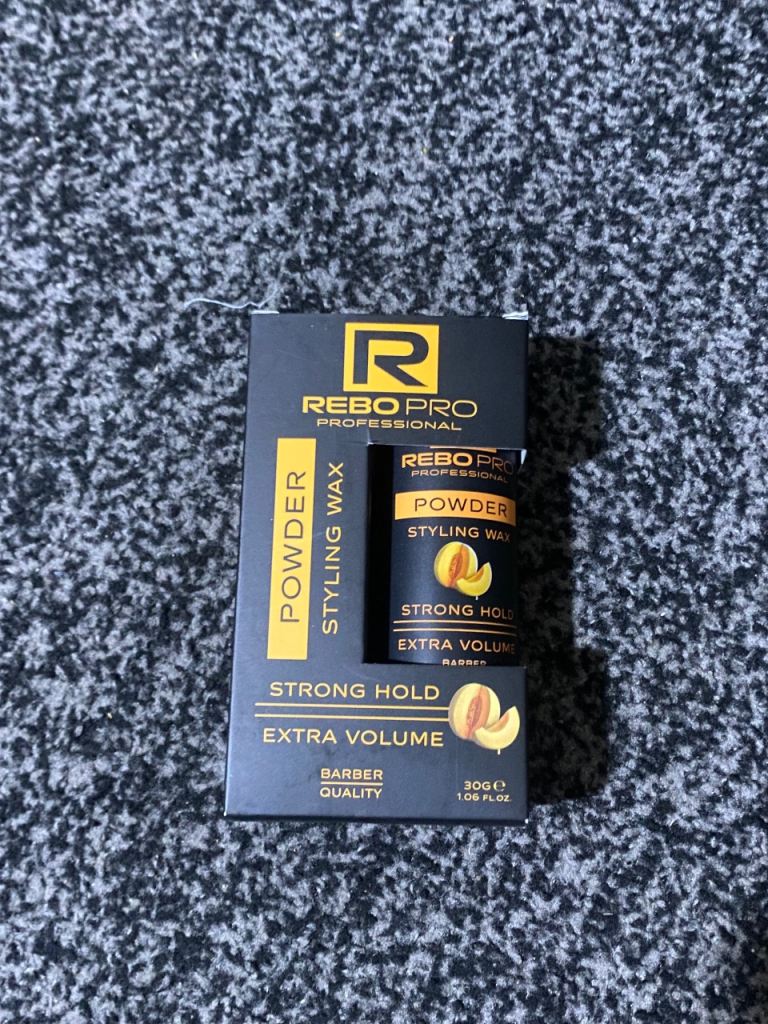 REBO PRO PROFESSIONAL Powder Styling Wax - Strong Hold, Extra Volume