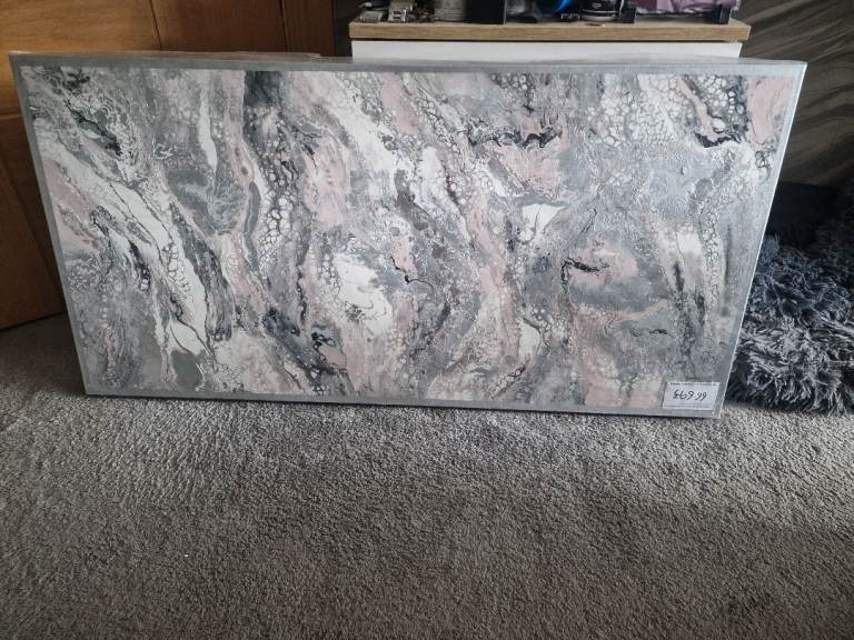 Acrylic Pour Abstract Painting - New