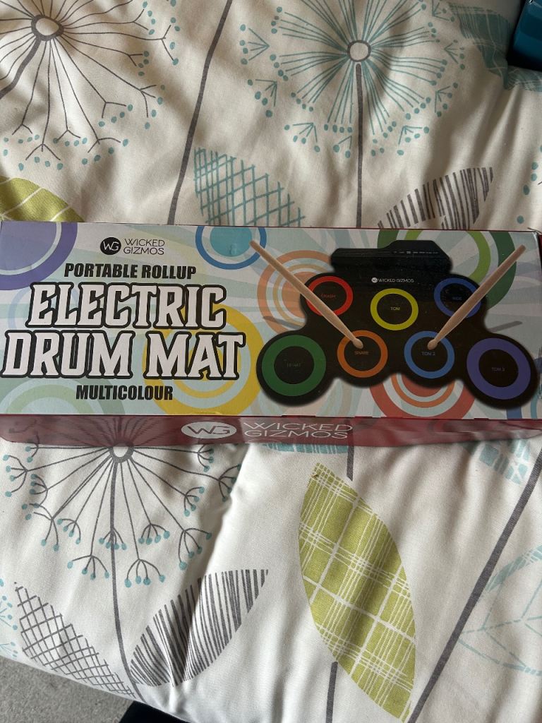 Electric drum mat