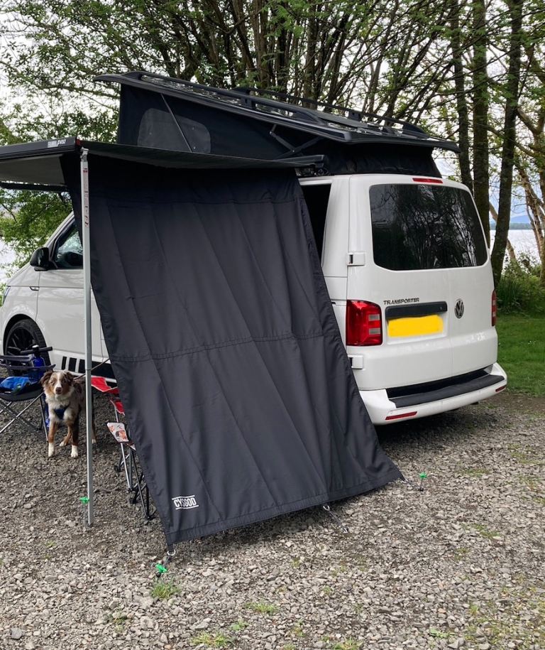 Cysgod campervan Awning Shade for 2.6m Thule / Fiamma / Dometic awning