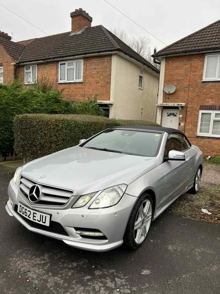 Mercedes-Benz, E CLASS, Convertible, 2012, Semi-Auto, 2143 (cc), 2 doors