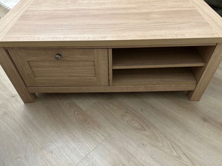 Next home, coffee table and tv unit 