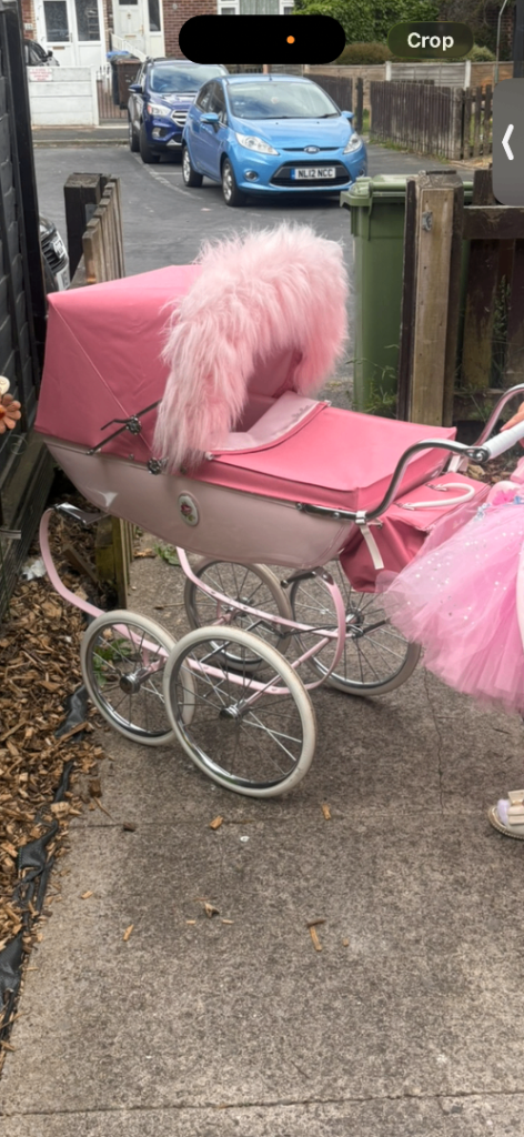 Dolls silver cross pram