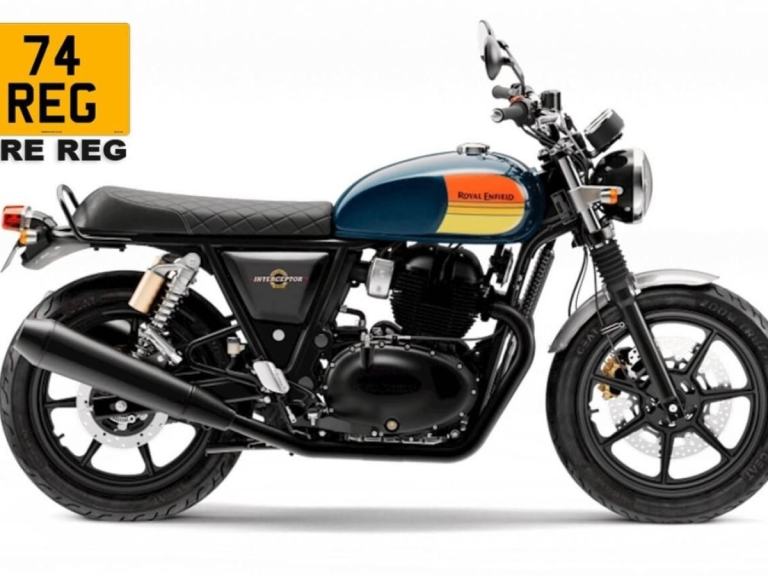 Royal Enfield Interceptor 650 Dark Was £6599 Now £4999 Pre-Reg plus OTR