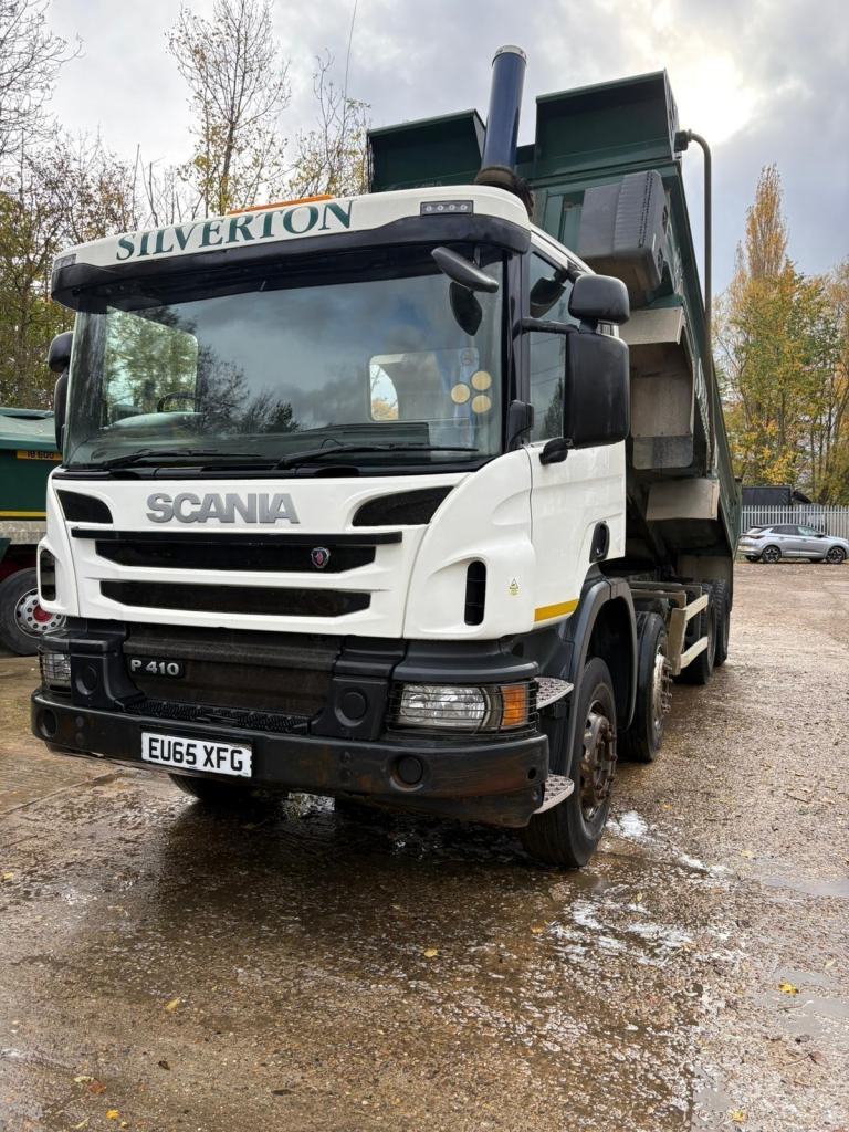 2015 Scania P-410 8x4 steel Tipper £16000 + VAT