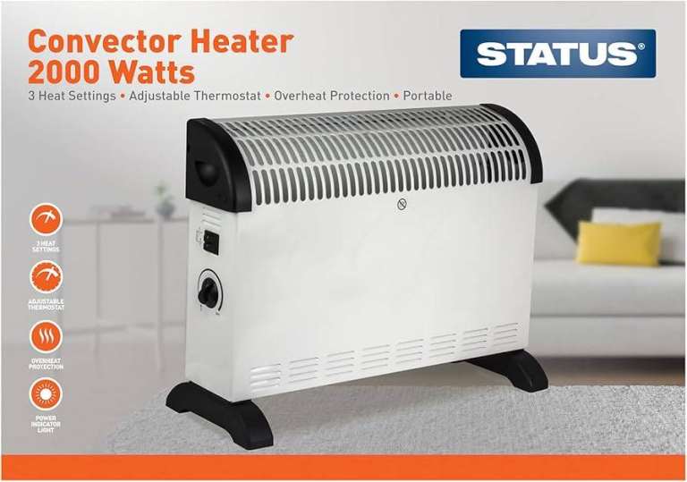 STATUS Convector Heater 2000 Watts
