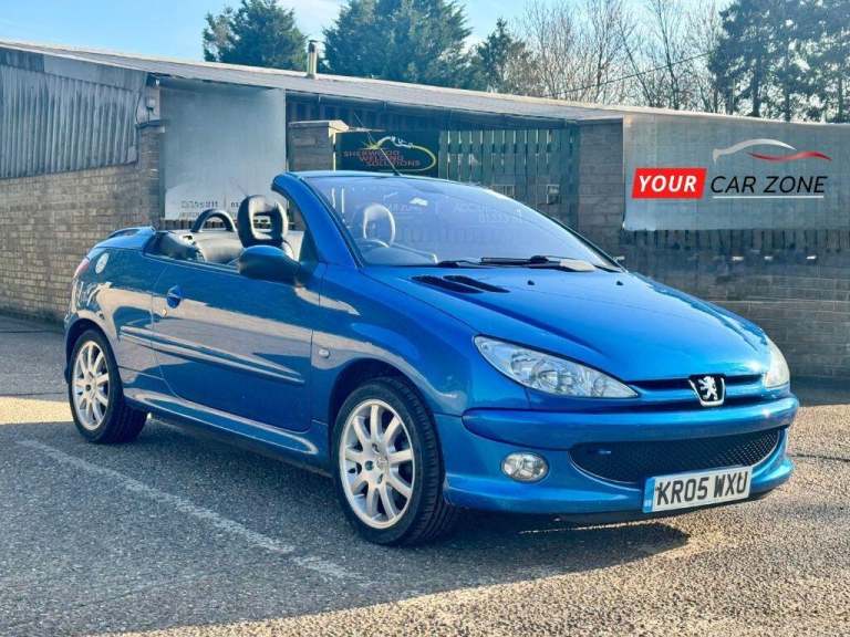  Peugeot 206 2.0 16v Allure Convertible Petrol Manual