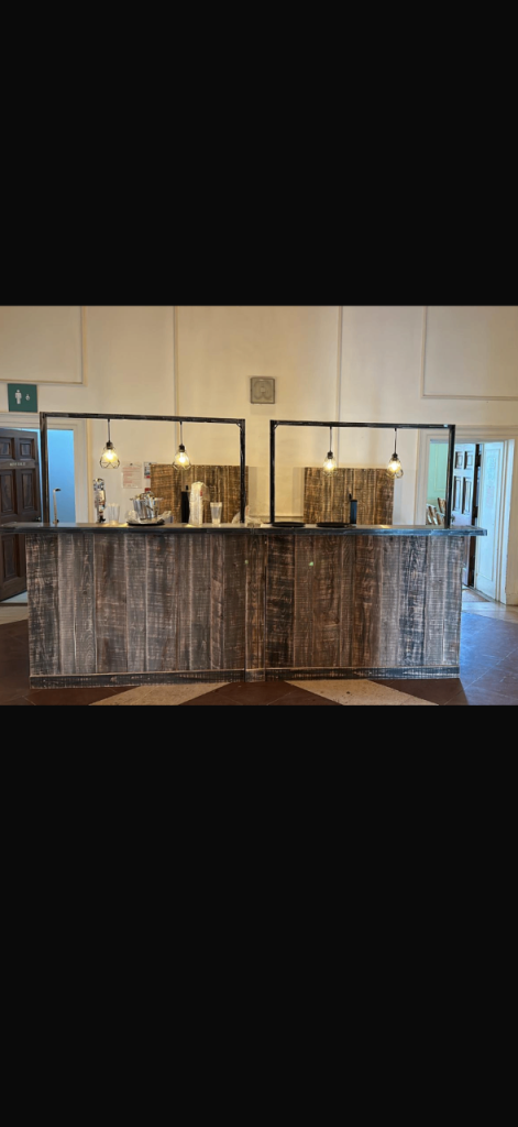 Mobile bar and back bar