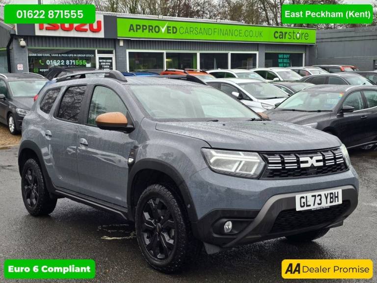 2023 Dacia Duster 1.3 TCe Extreme SUV in Grey with 67,300 miles, Euro 6, Full main dealer his HAT...