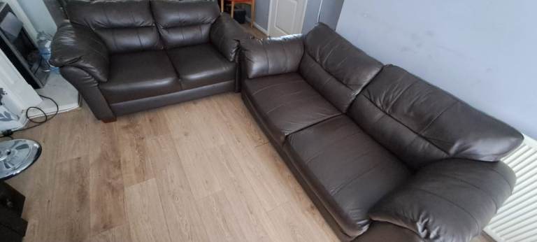 Leather sofa