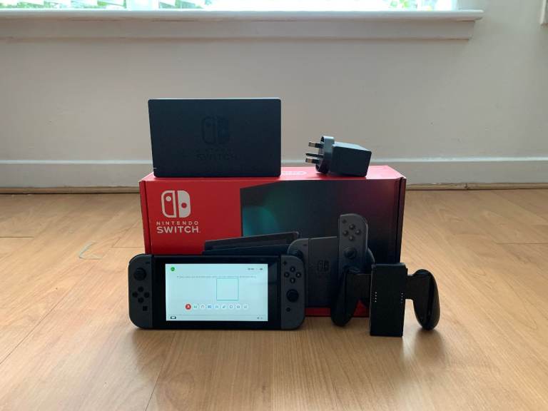 Nintendo Switch Grey (Extended battery model)