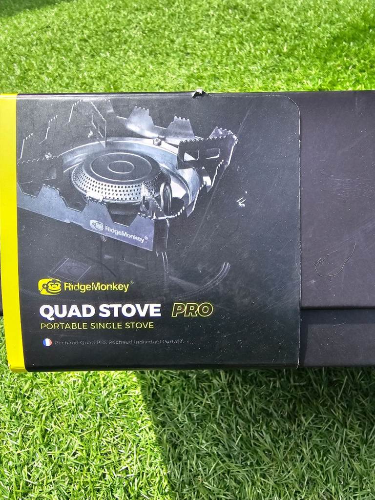 Ridgemonkey pro quad stove used once 