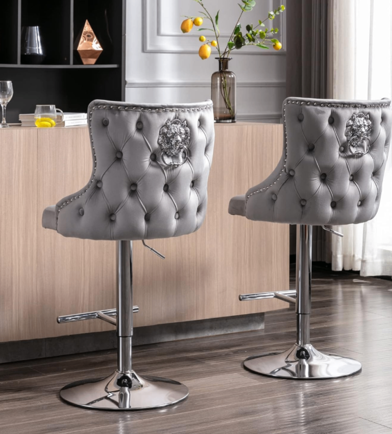 Two adjustable bar stools. Brand new