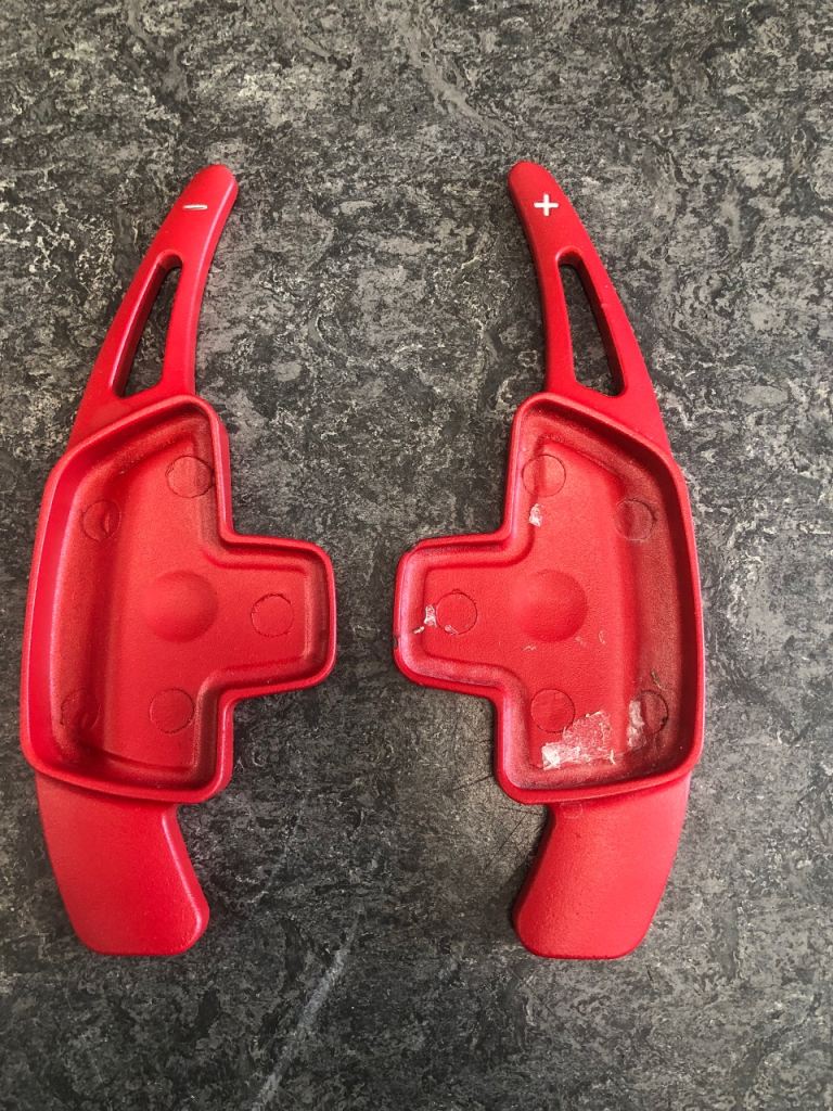 Gear shift paddle extensions aluminium for CLA 45