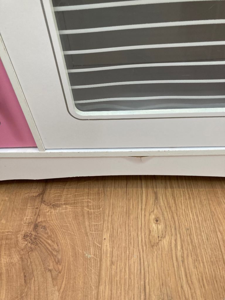 Kids Wooden Play Kitchen - Pink & White, Good Condition | in Nailsea ...