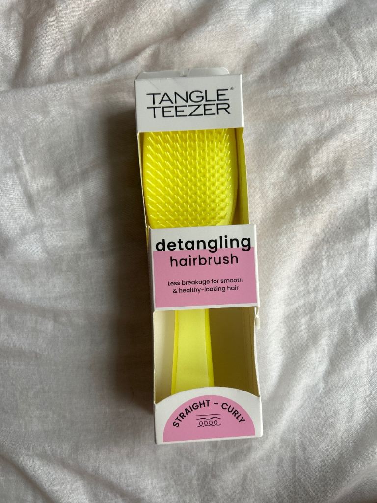 New Tangle Teezer Detangling Hairbrush – Bright Yellow