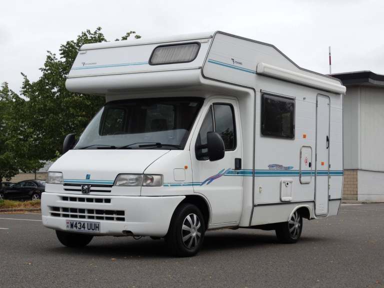 2000 PEUGEOT 1.9 TURBO DIESEL WILDWIND EQUIPE MOTORHOME 4 BERTH 4 BELT 2800KG