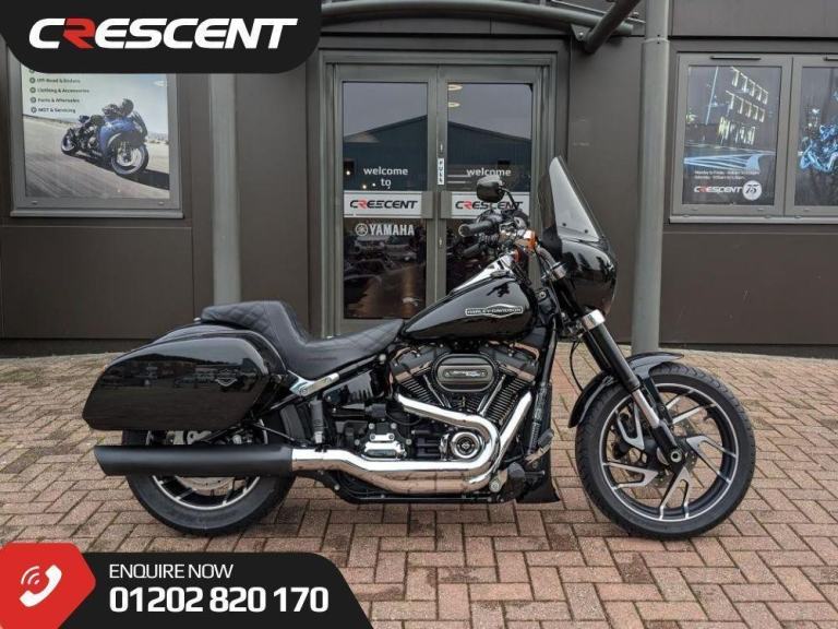 HARLEY-DAVIDSON FLSB SPORT GLIDE 1745 2018 - SADDLEMEN SEAT - COBRA PIPE - FSH