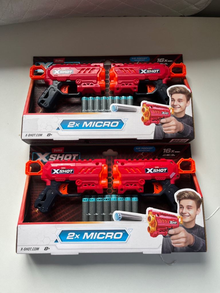 Nerfgun toys 4xmicro 
