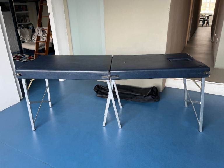 Portable massage table