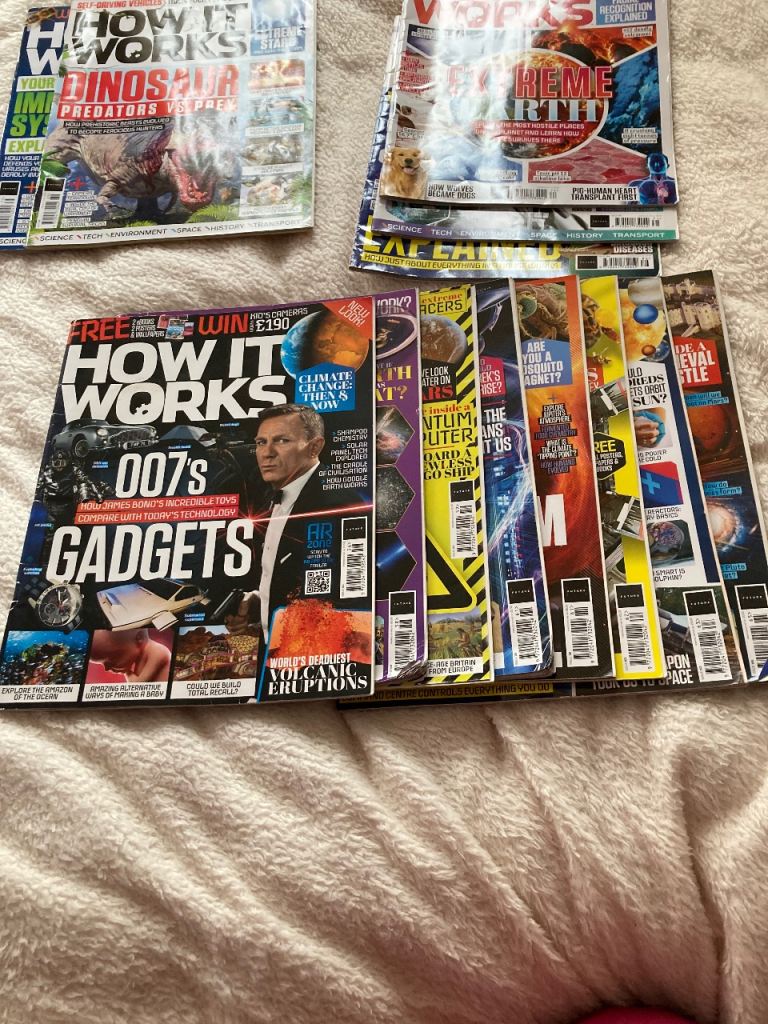 13 How It Works magazines