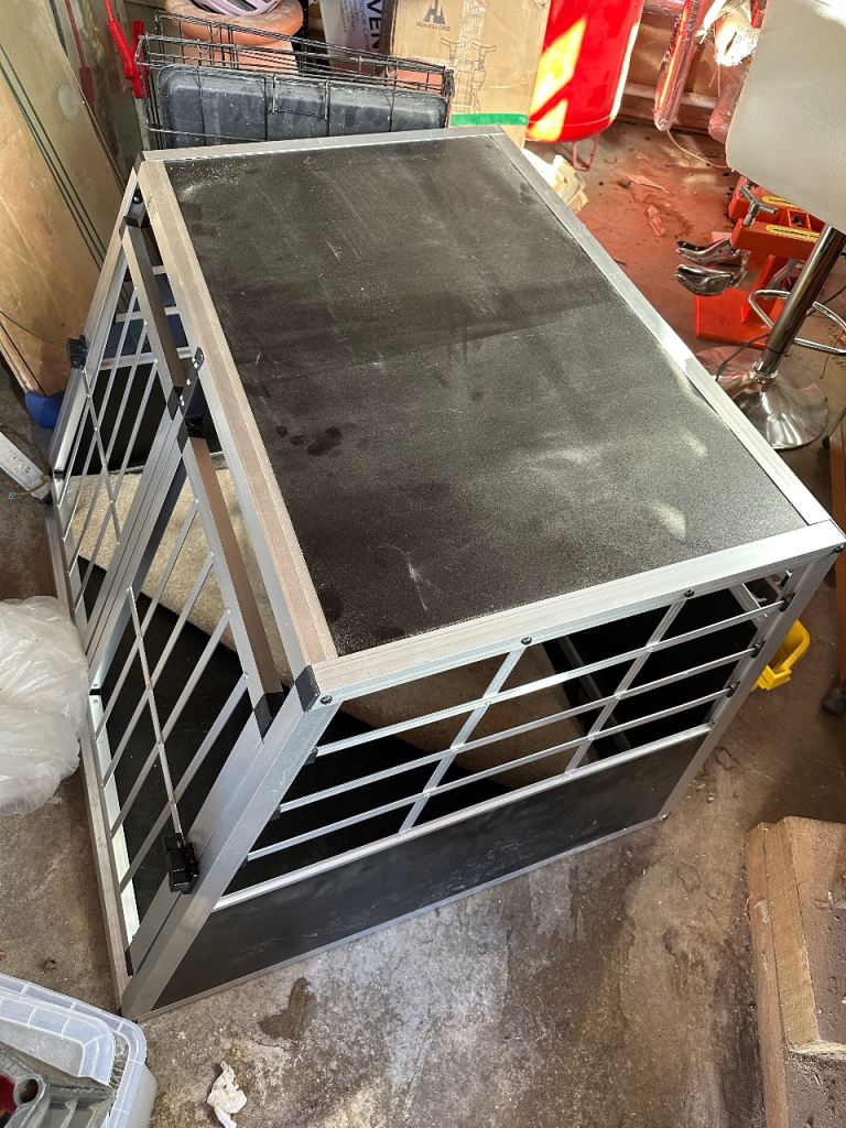 Dog travel Crate Aluminium 