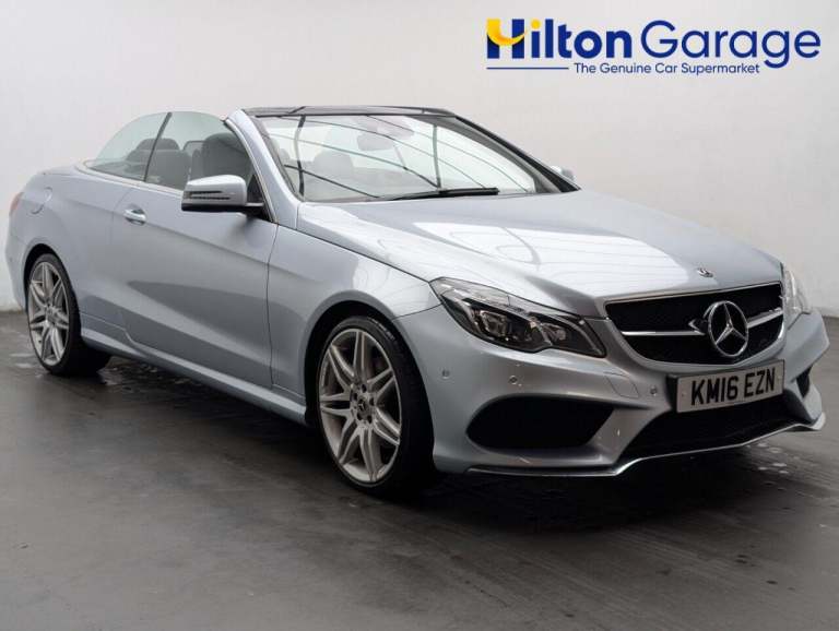 2016 Mercedes-Benz E Class 2.1 E220d AMG Line Edition Cabriolet 2dr Diesel G-Tronic+ Euro 6 (s/s)...
