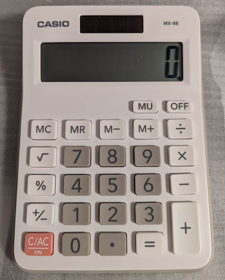 Casio MX-8B – Clean, fully working, rarely used