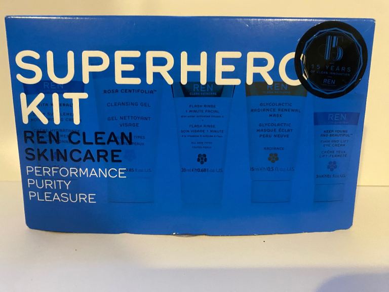 REN Clean Skincare Superhero Kit - New & Unused