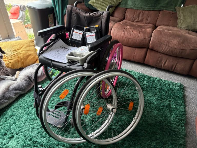 Quickie GPV Active Wheelchair | Yamaha Power Assist | Rigid Frame | Good Condition