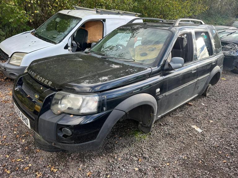 2005 LAND ROVER FREELANDER BLACK BREAKING SPARES PARTS