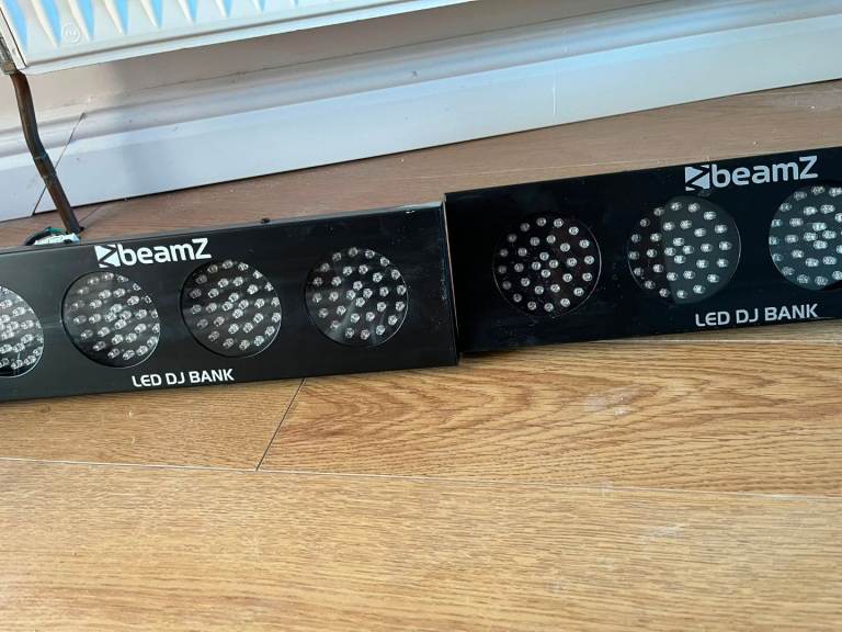 beamZ LED DJ Bank Lights – Pair, Good Condition