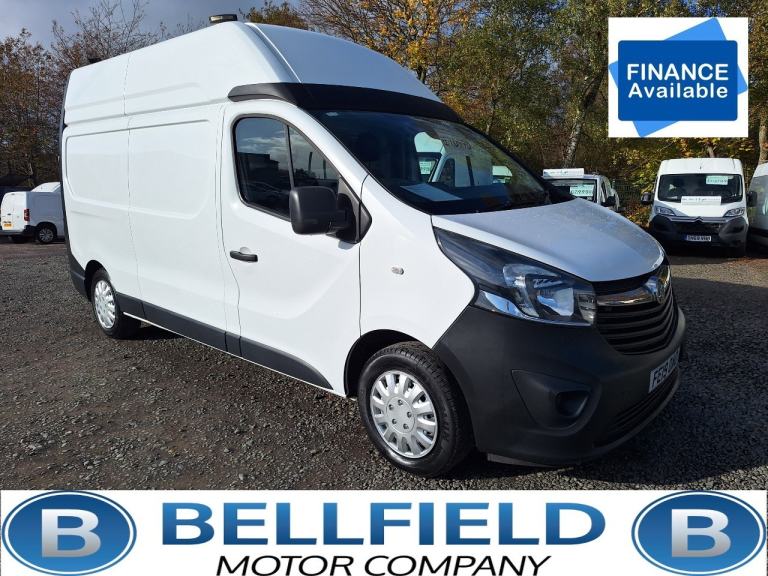 VAUXHALL VIVARO 1.6 CDTi 2900 BiTurbo ecoTEC L2 H2 LWB HIGH TOP ROOF White Manua